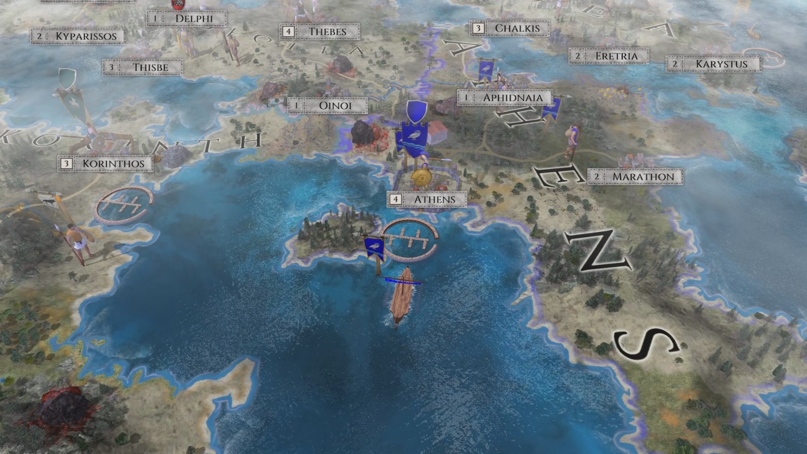 4X回合制游戏《帝国：希腊战争》已加入官方中文。