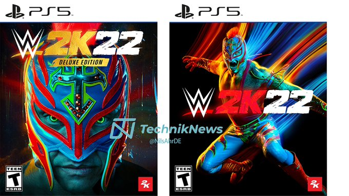 《WWE2K22》封面曝光的游戏将于今年3月发布。