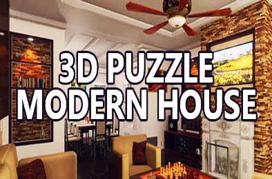 3D拼图：现代住宅 / 3D PUZZLE：Modern House