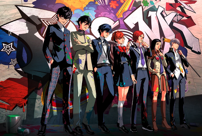 《女神异闻录》25周年庆典明日举办 副岛成记手绘纪念图