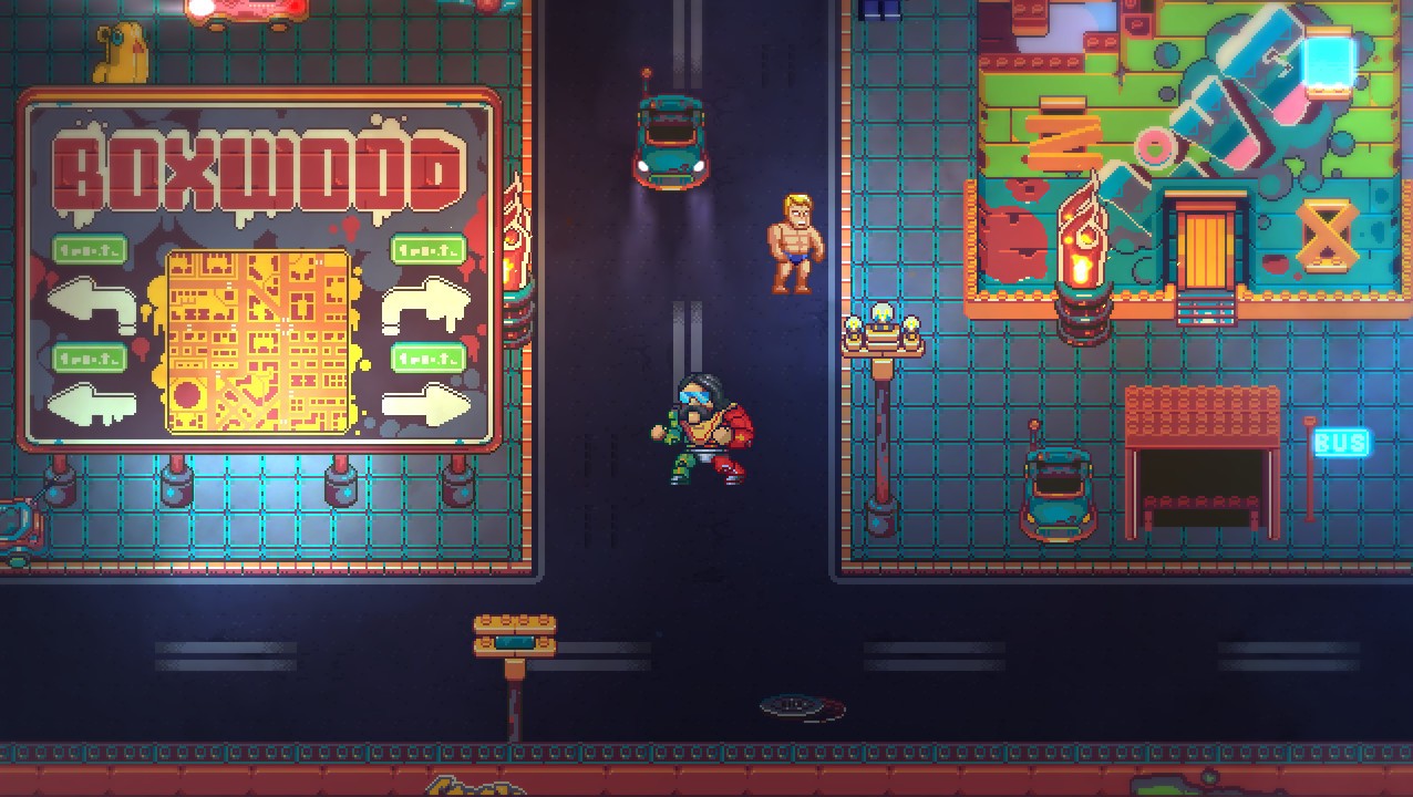 像素风摔角RPG《传奇摔角手》官宣登陆全平台