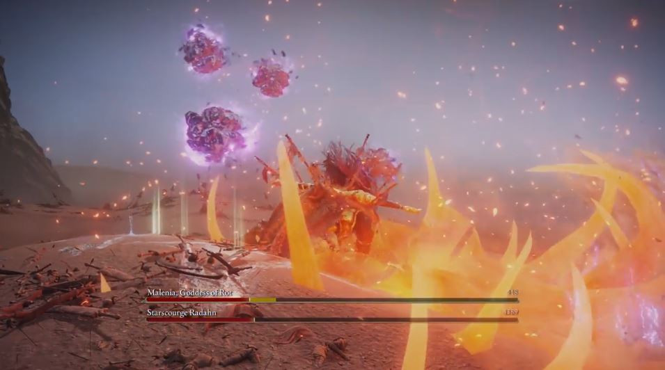 女武神大战碎星 玩家发布《艾尔登法环》Boss对战Mod