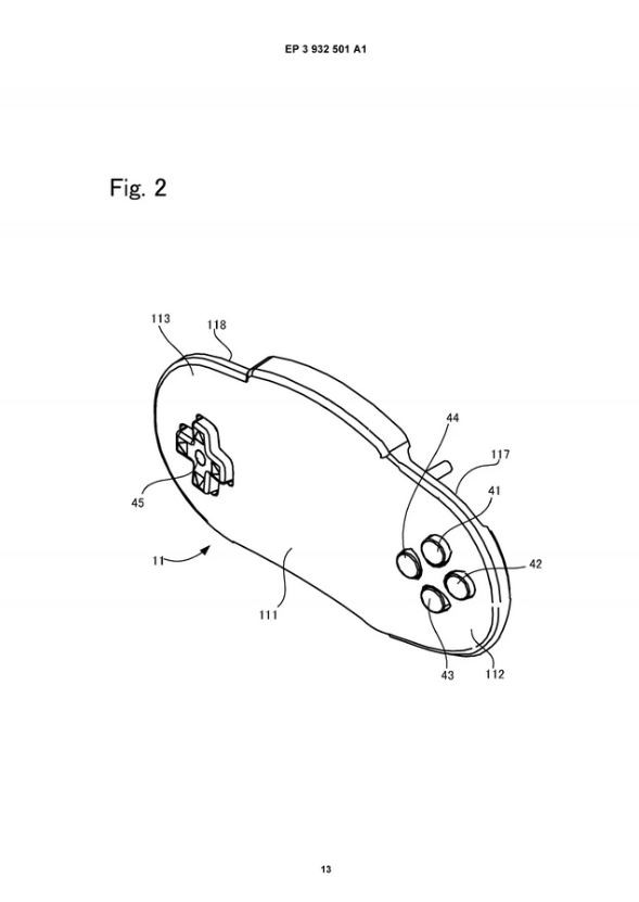 任天堂曾偷偷申请新专利 或为Switch  Pro手柄