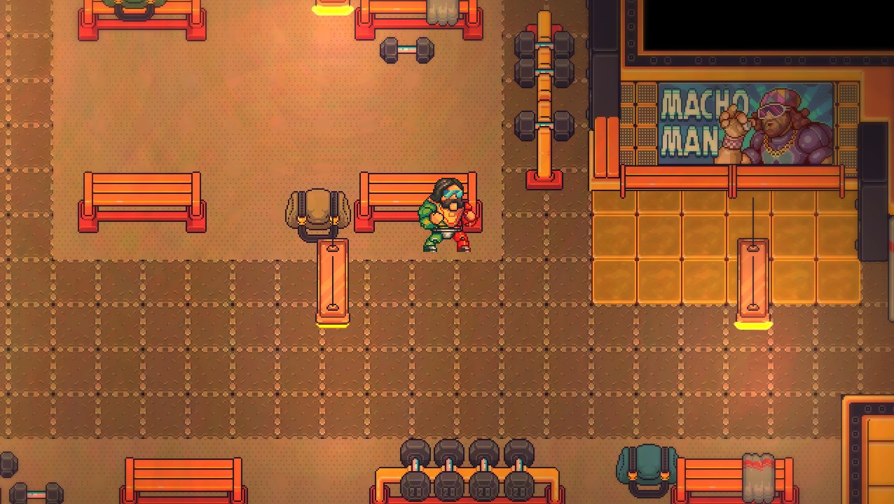 像素风摔角RPG《传奇摔角手》官宣登陆全平台