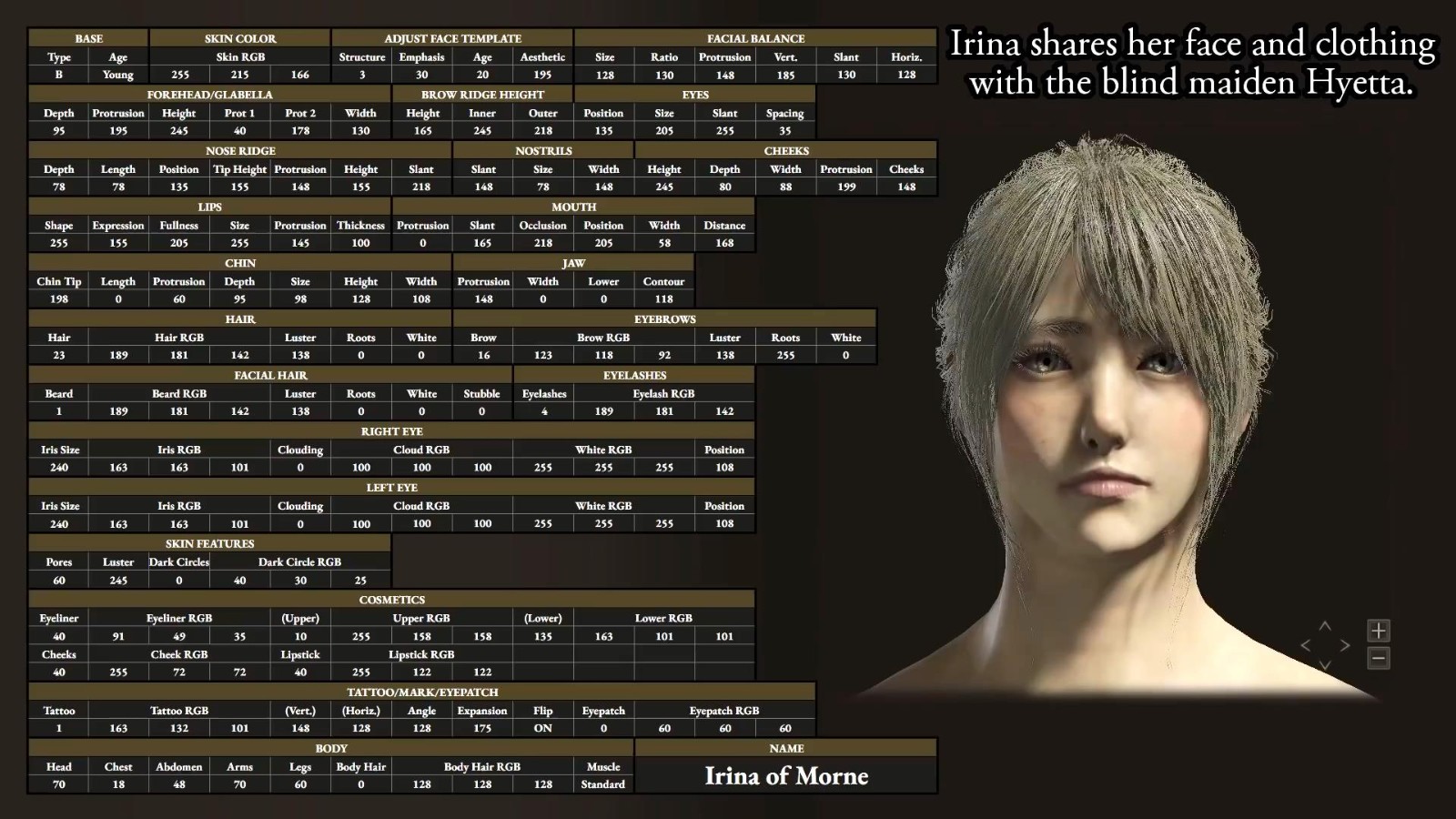 《艾尔登法环》NPC捏脸数据视频 快来捏个老婆玩