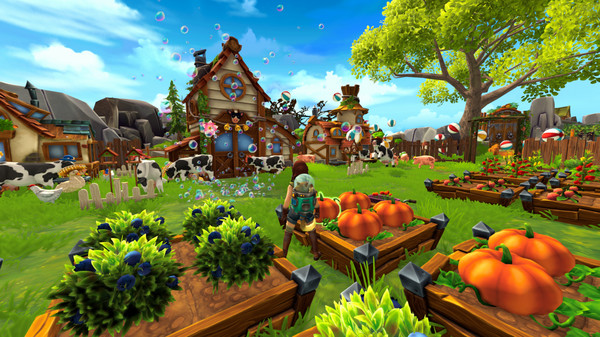 农场模拟游戏《吾家可归》今天在Steam平台上线，支持中文。