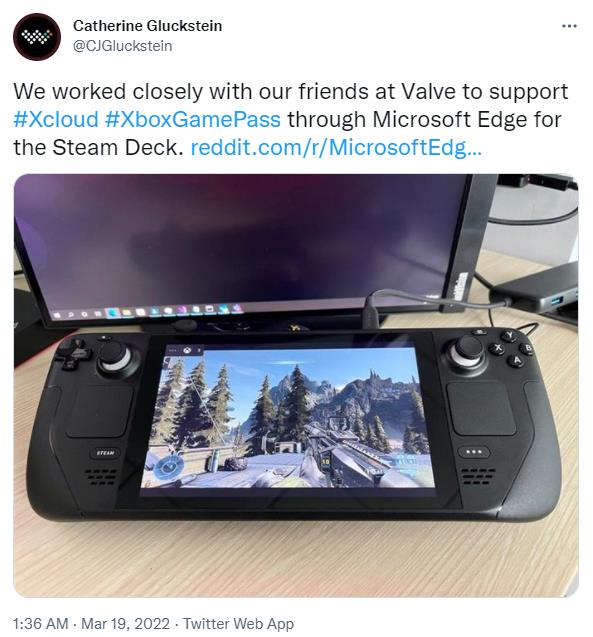 V社与微软合作 Steam  Deck现已支持XGP和Xbox云<a href=