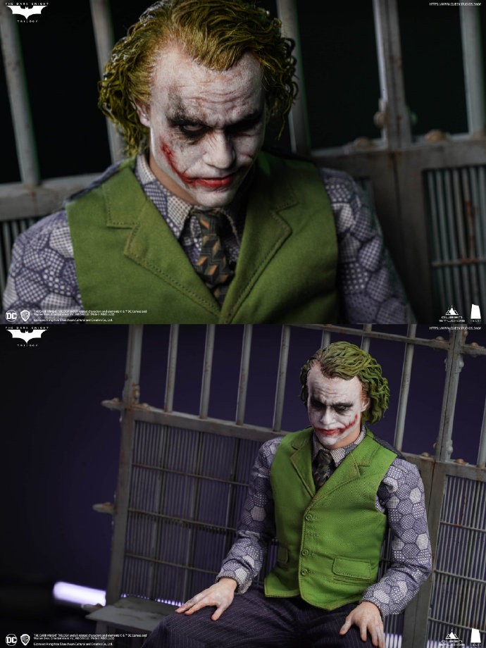 QueenStudios旗下品牌希斯莱杰“小丑” 1/6可动人偶 售价1888元起