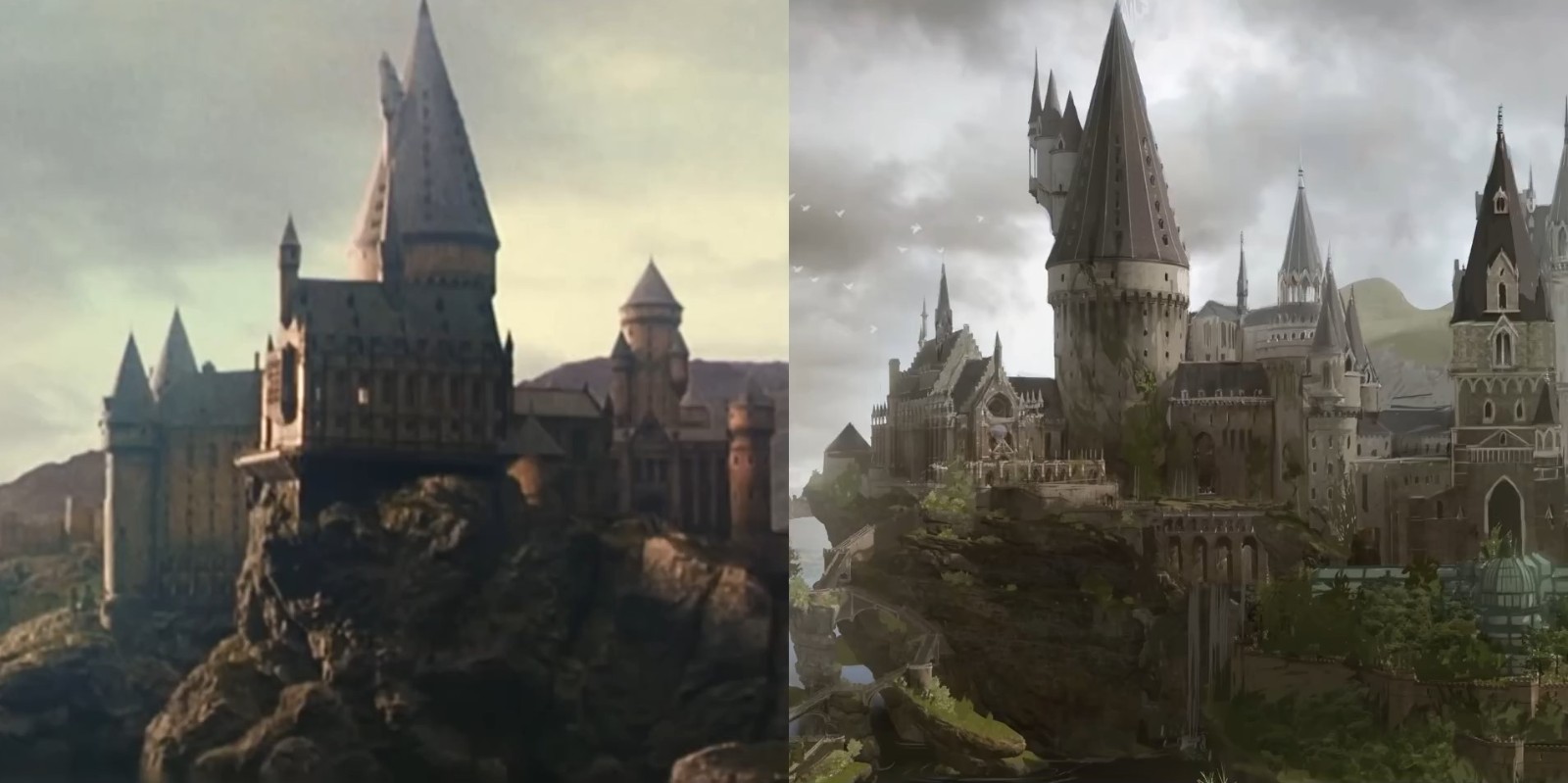 完美还原！《霍格沃兹：遗产》图片对比原创电影