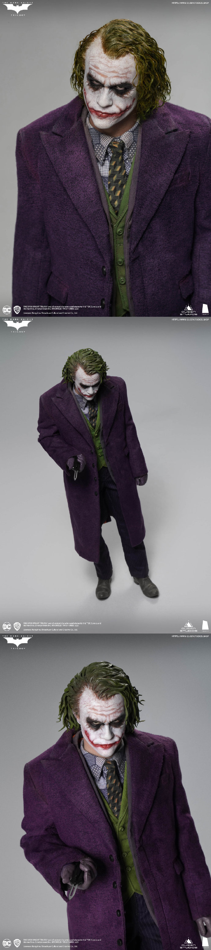 QueenStudios旗下品牌希斯莱杰“小丑” 1/6可动人偶 售价1888元起