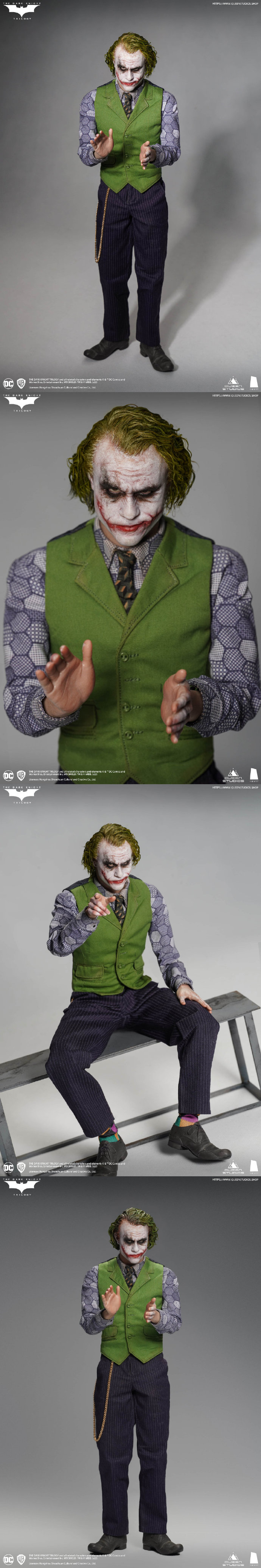 QueenStudios旗下品牌希斯莱杰“小丑” 1/6可动人偶 售价1888元起