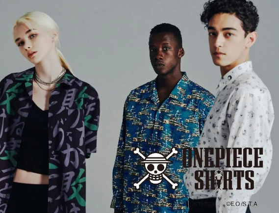 《海贼王》推史上首次完全定制衬衫 粉丝自由选择图样款式