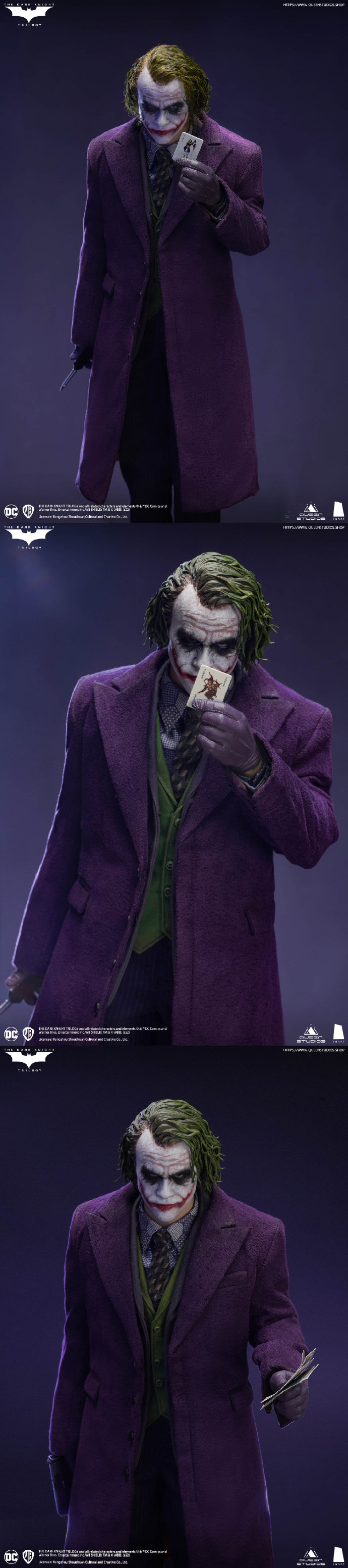 QueenStudios旗下品牌希斯莱杰“小丑” 1/6可动人偶 售价1888元起