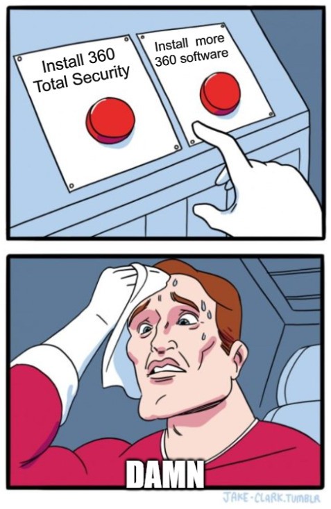 为了卸载360 外国网友被安排了一套全家桶！真是无语