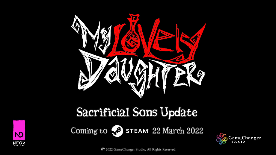 视觉小说《我的可爱女儿》 上线免费更新“献祭的儿子”