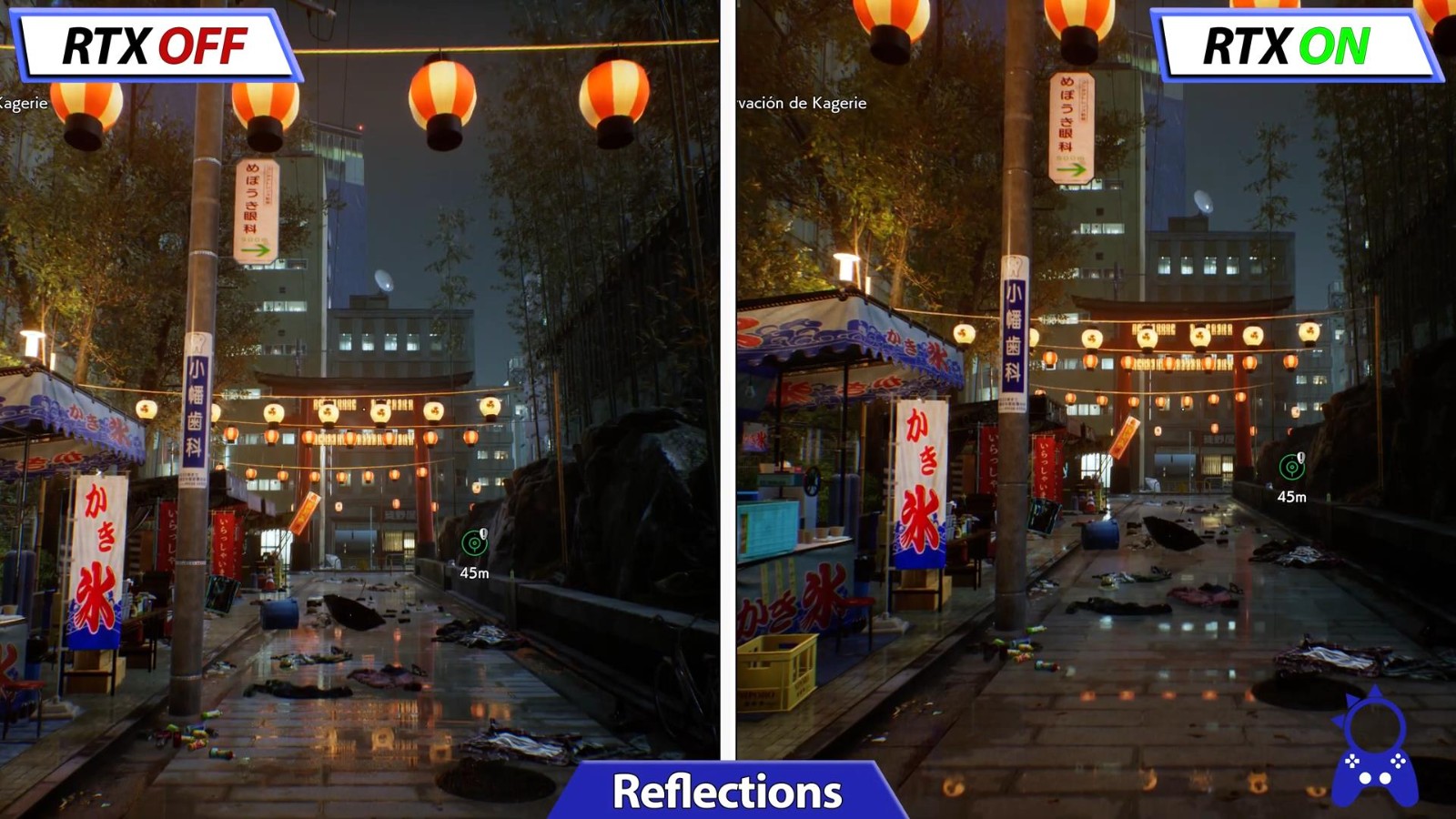 《幽灵线：东京》PC版光追开/关对比 快来找差别