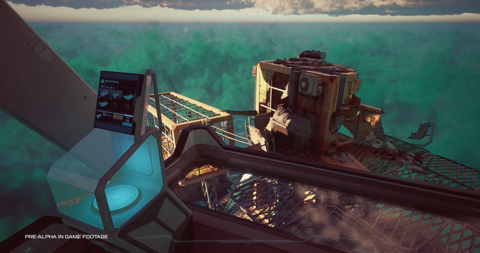 第一人称生存新作《Forever  Skies》实机宣传片