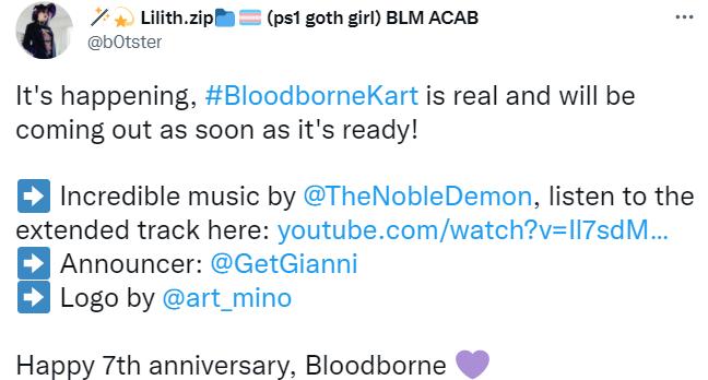 玩梗成真稻《血源卡丁车》宣布生产。