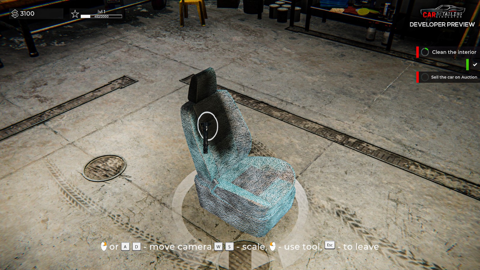 Steam新作《汽车美容模拟器》发售日公开 支持简中