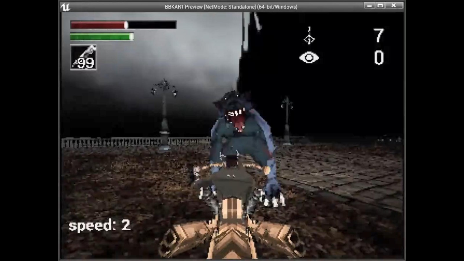 饭制《血源卡丁车》新演示 亚楠飙车打怪