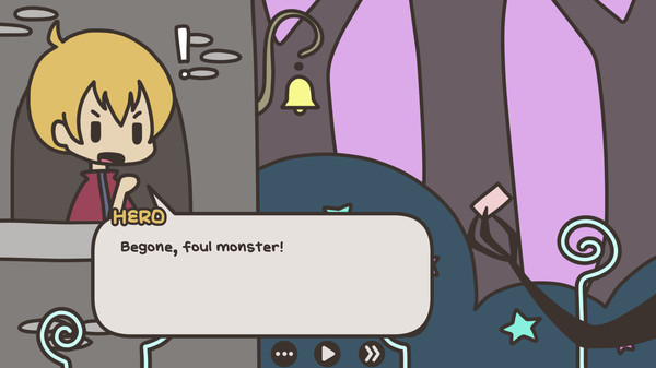 冒险视觉小说《英雄与花园》上线Steam  2022年5月正式发售