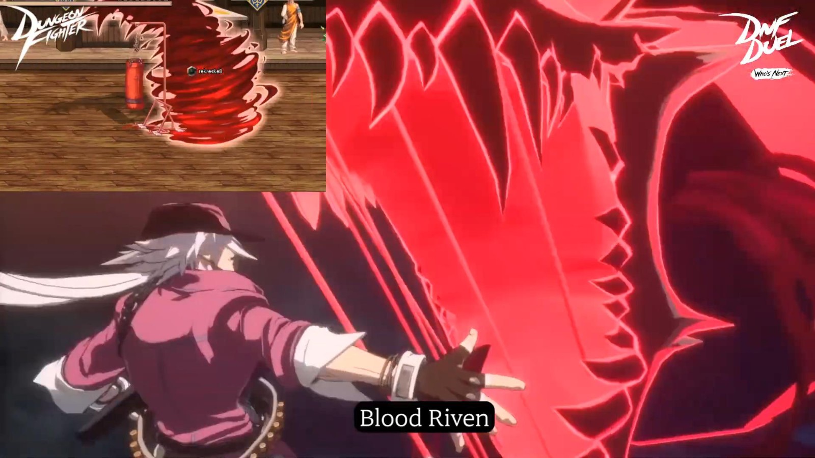 《地下城与勇士：决斗》和《DNF》角色技能反差极高。