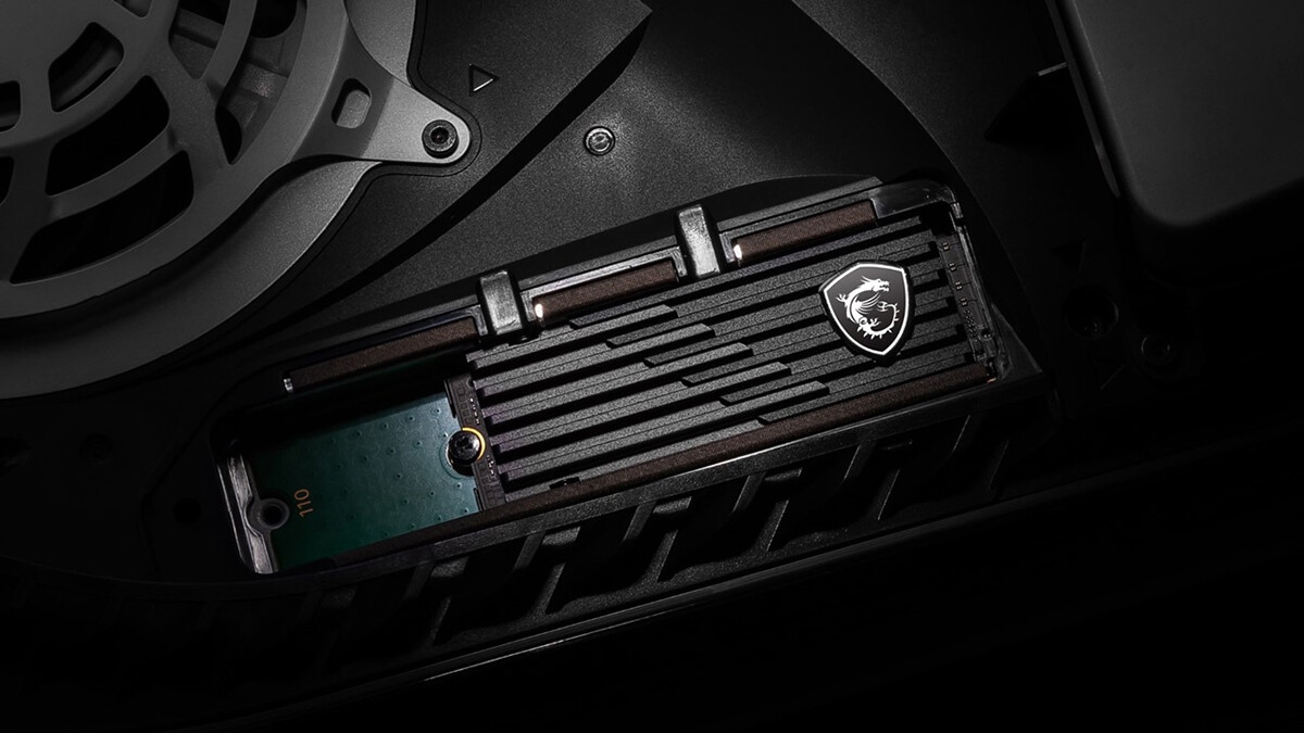 完美的PS5兼容性！微星发布新固态硬盘：读取速度高达7000MB/s