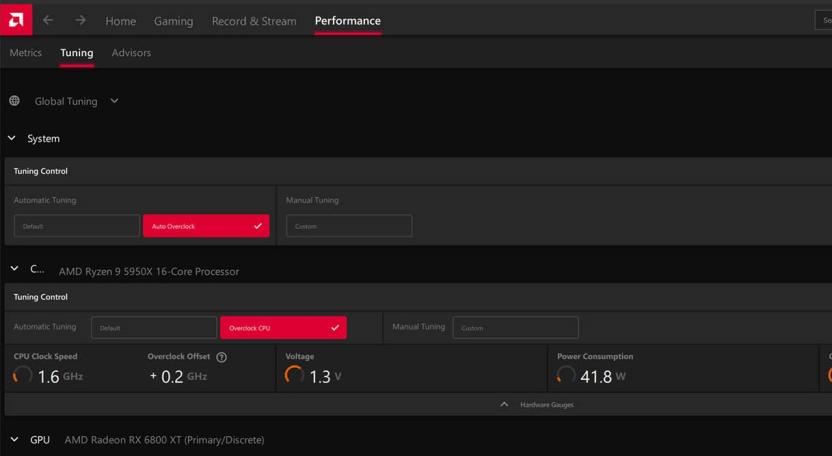 注意：AMD显卡驱动正未经允许超频你的CPU