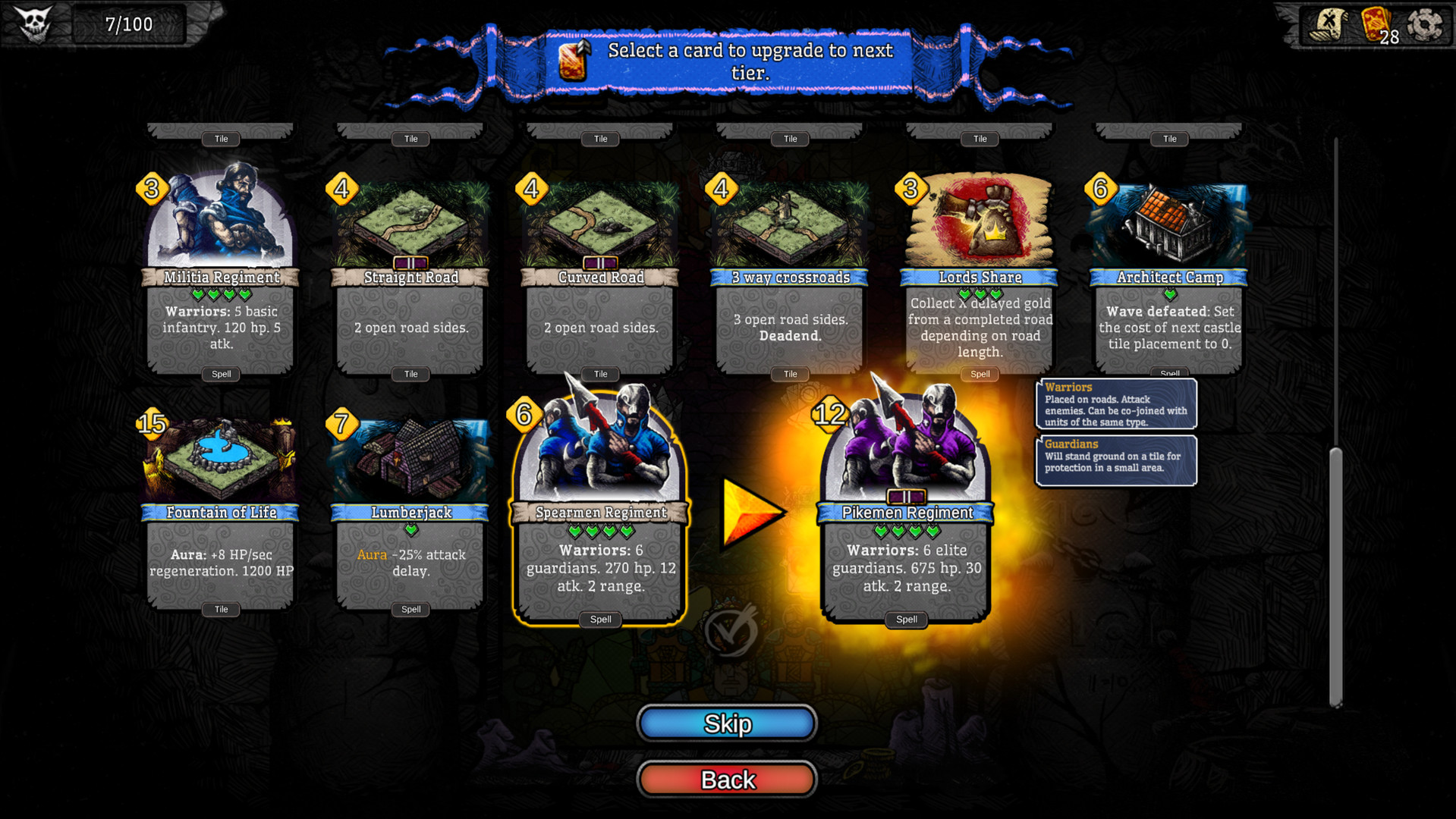 卡牌构建塔防<a href=