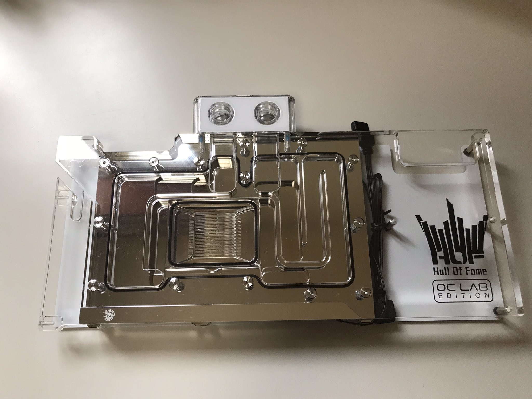 影驰RTX3090Ti  HOF版主板照片首次亮相