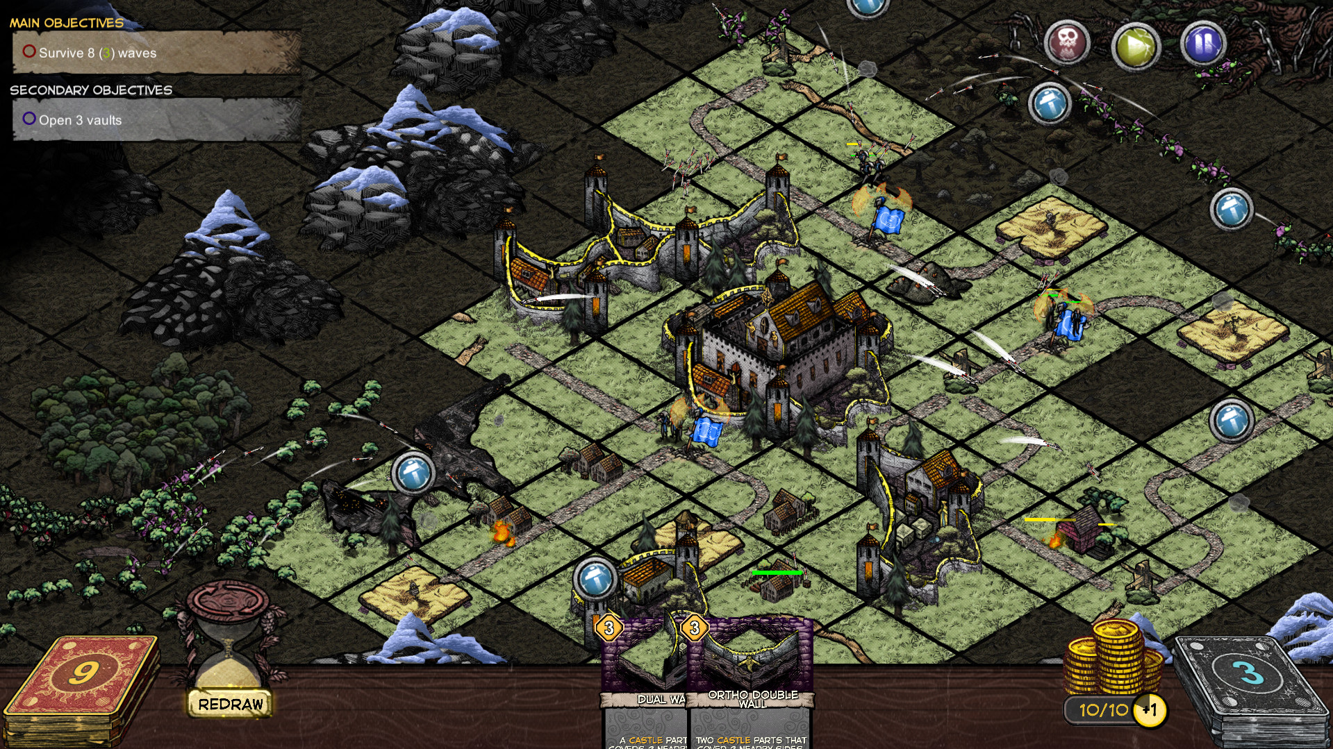 卡牌构建塔防<a href=