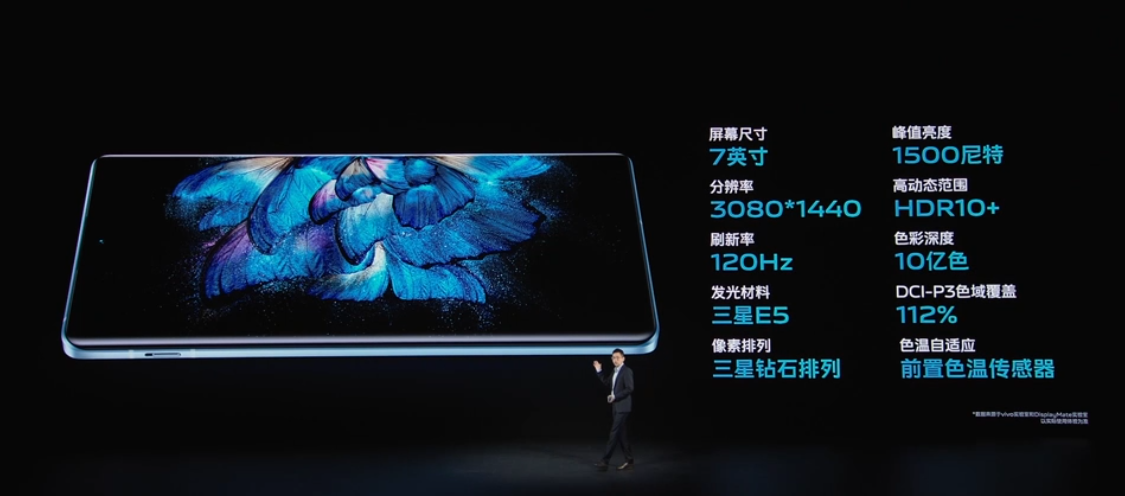 5999元起！vivo  X  Note正式发布：7英寸2K/LTPO巨屏