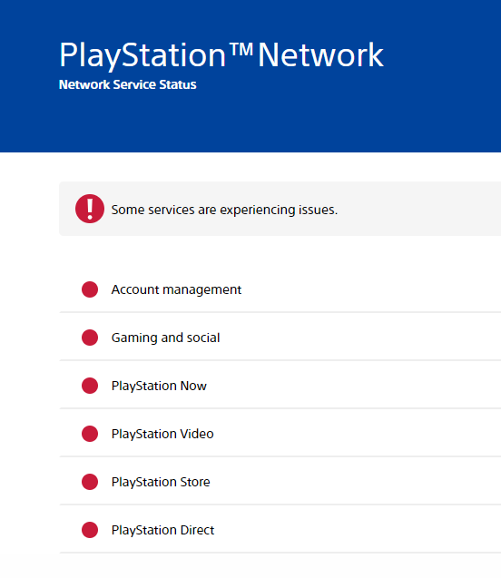 索尼PSN网络服务今日遭遇故障 现已恢复