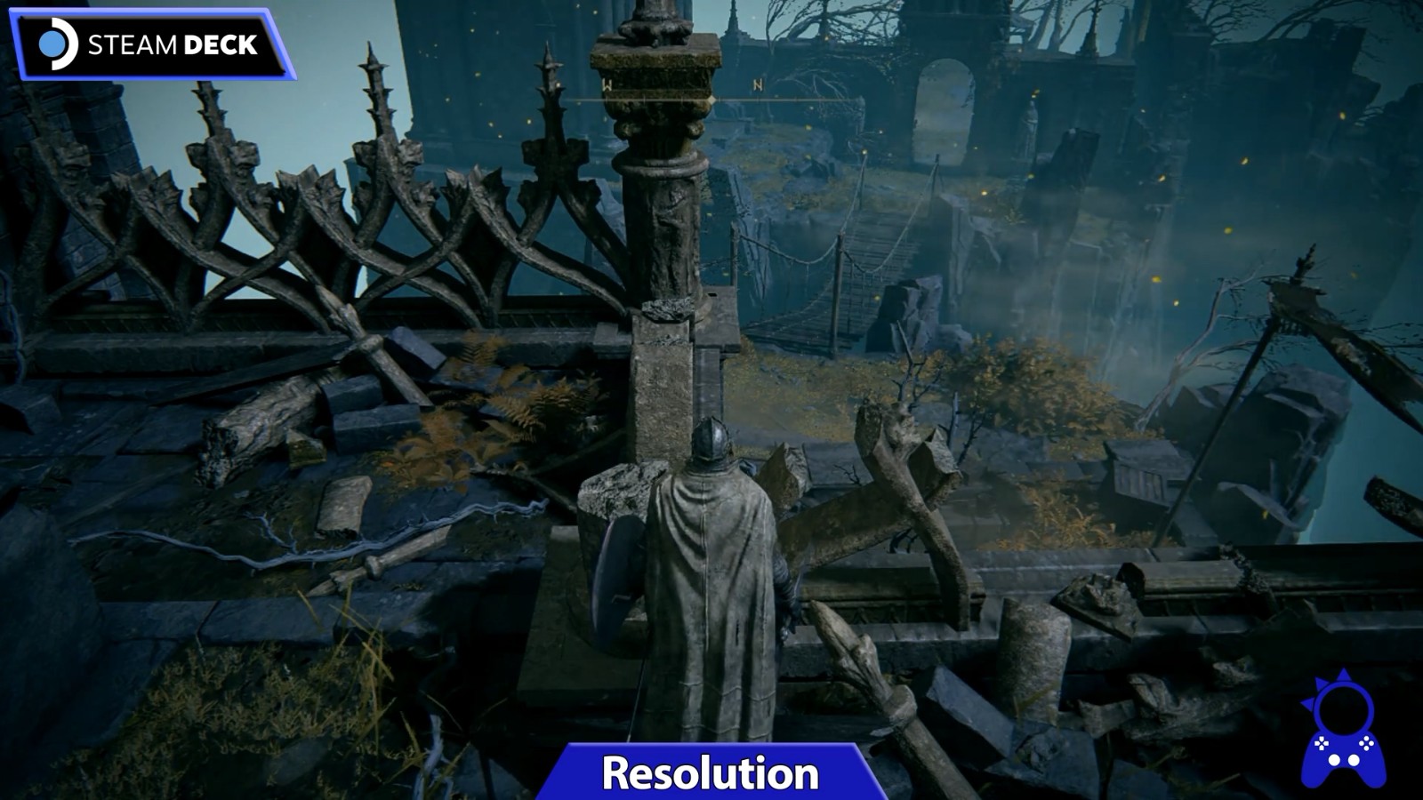 《艾尔登法环》Steam  Deck测试：掌机模式表现更加