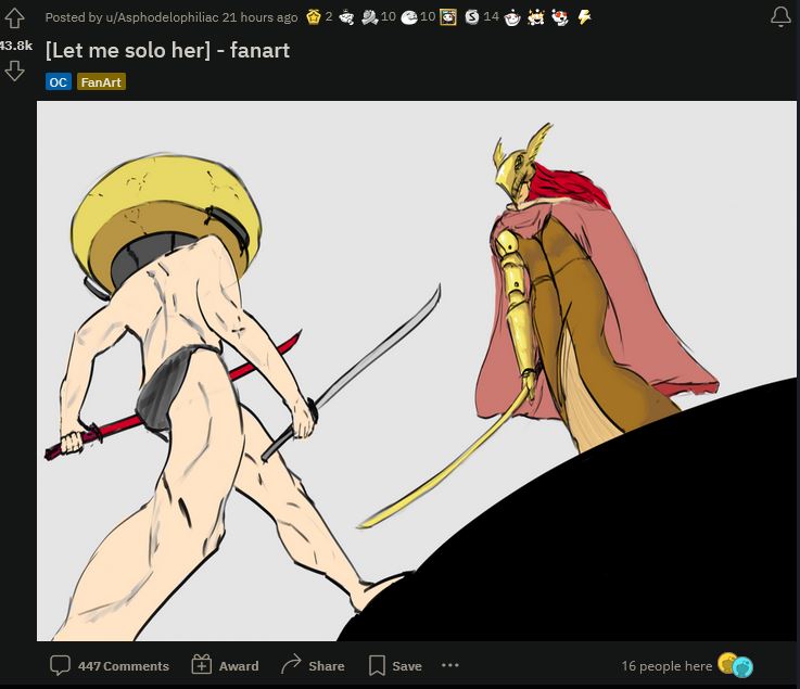 英雄的诞生 《艾尔登法环》单挑哥传说引玩家热议