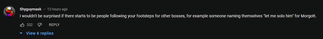 英雄的诞生 《艾尔登法环》单挑哥传说引玩家热议