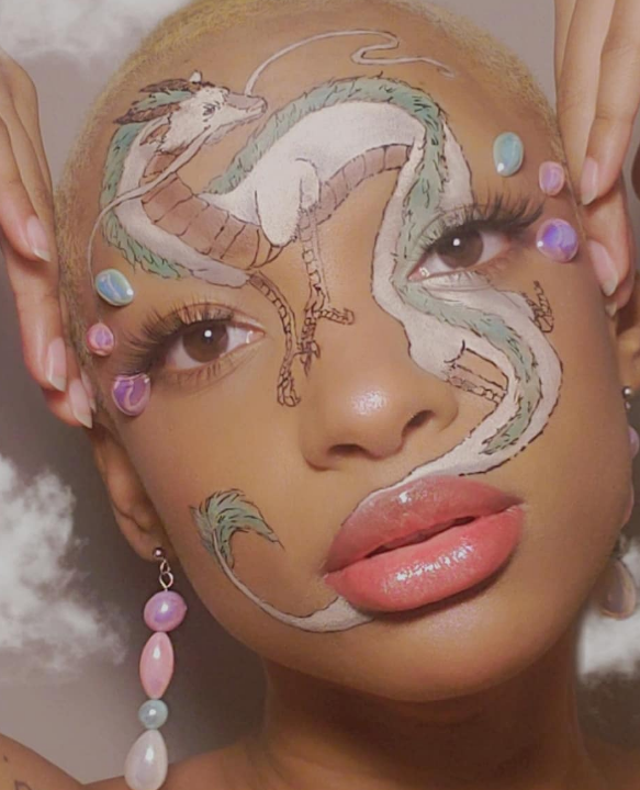 海外粉丝展示吉卜力主题美妆 独特美感别有特色