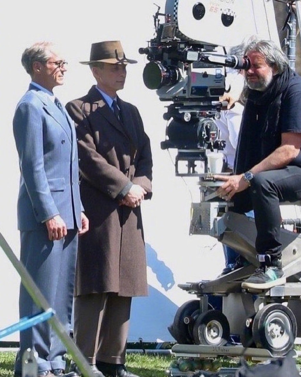 诺兰新片《奥本海默》片场照 马特达蒙、小罗伯特唐尼亮相