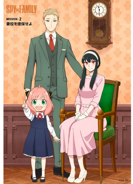 《间谍过家家》电视动画OP宣传片新艺术地图公开