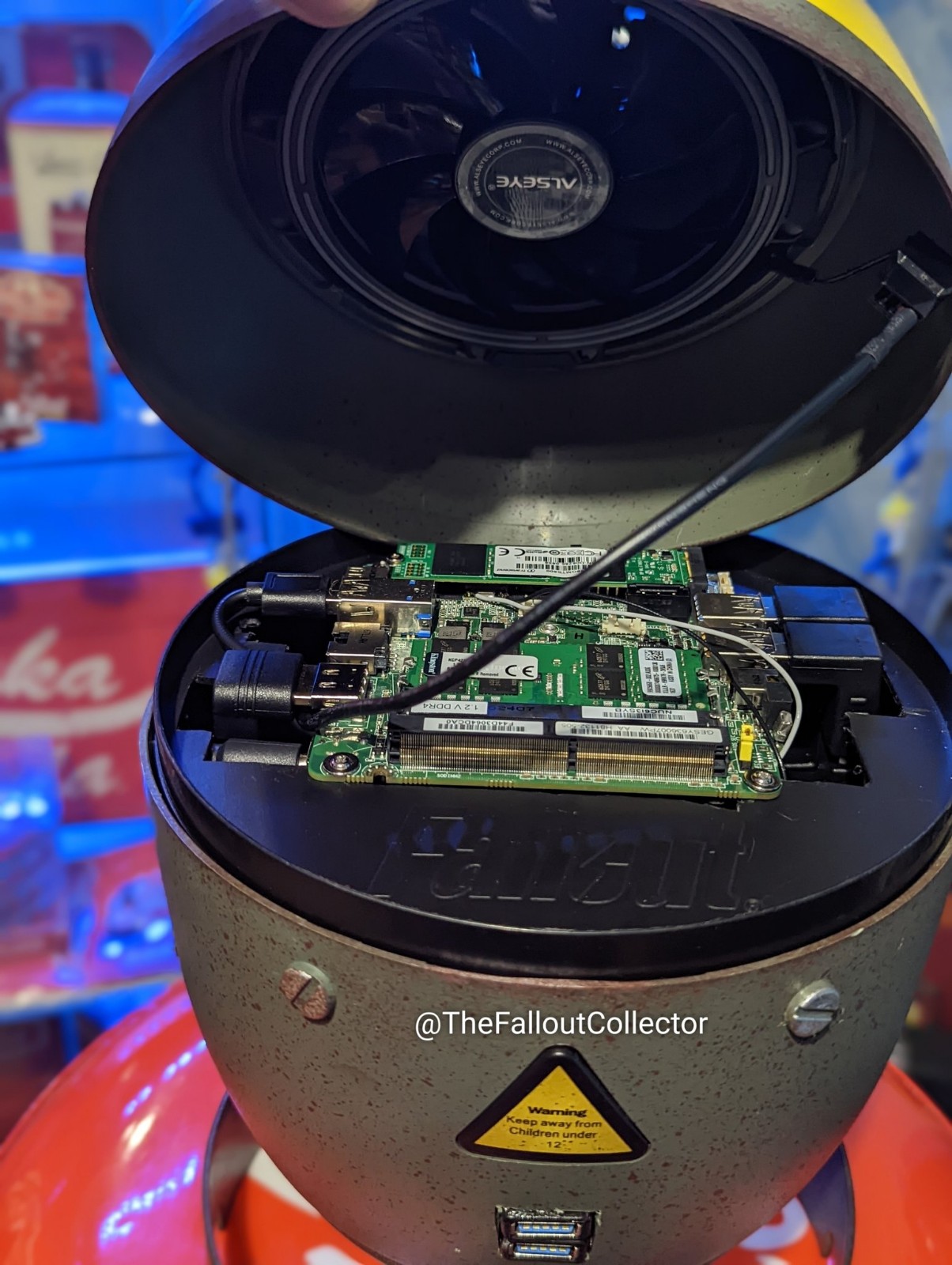 致敬《辐射：全集》 玩家将迷你核弹<a href=