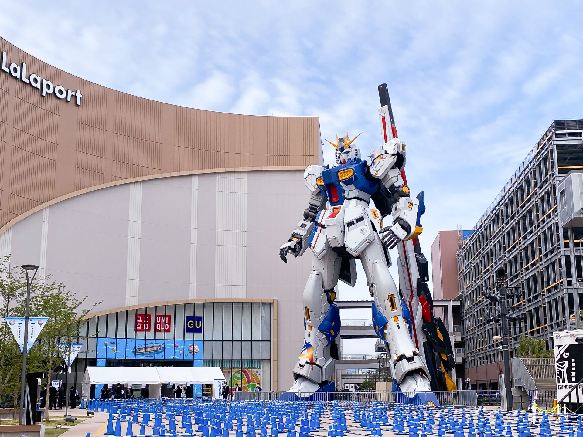 全新实大高达4月25日对外公开 实地先行预览曝光