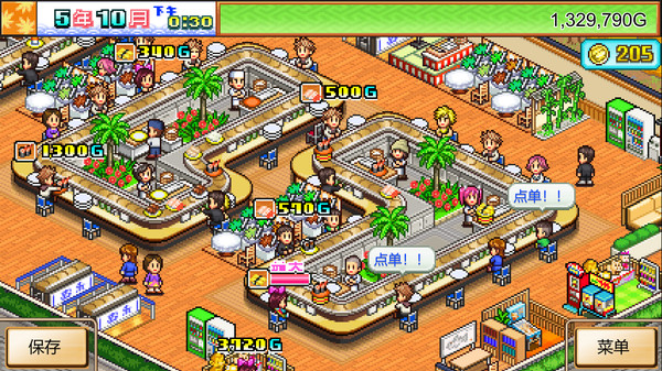 开罗游戏《都市大亨物语》 《海鲜寿司物语》预计5月登陆Steam。