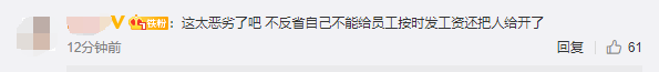 女子发朋友圈羡慕别人按时发工资被开：同事点赞也遭殃