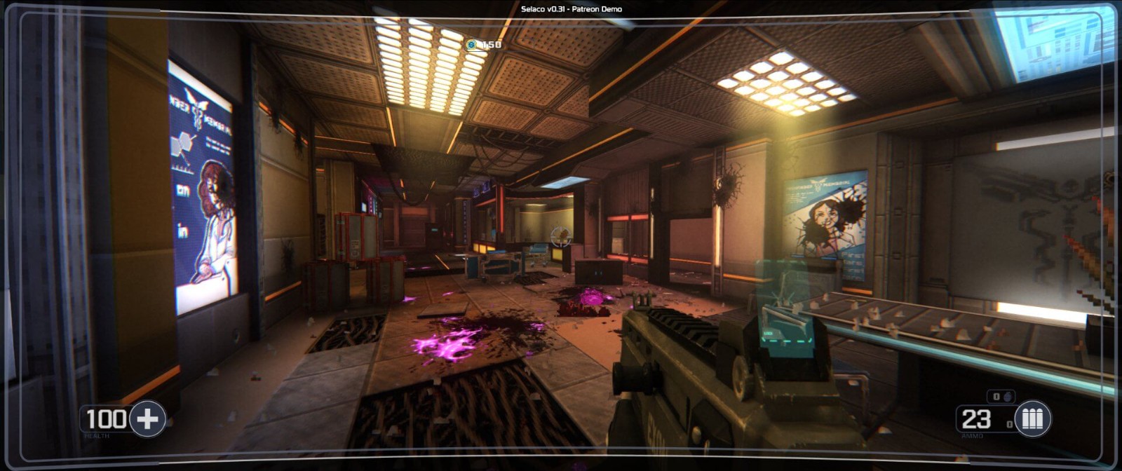 新FPS  《Selaco》新截图融合《毁灭战士》元素