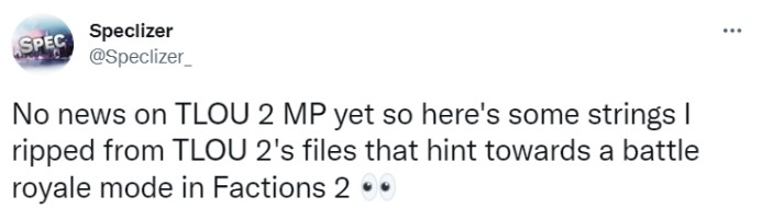 数据挖掘暗示《最后的生还者2》多人<a href=