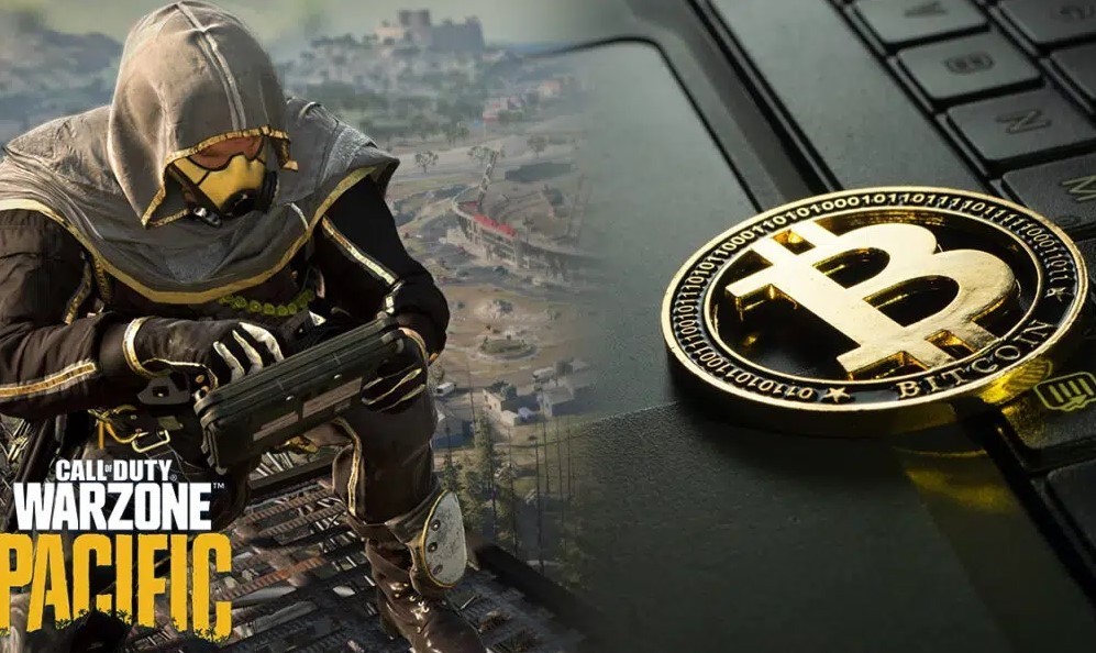 玩家说《使命召唤：战区》外挂偷偷挖矿偷比特币。