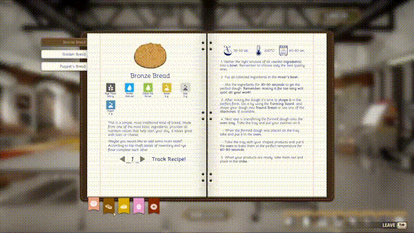 模拟游戏《面包房模拟器》现已登陆Steam平台，支持中文。