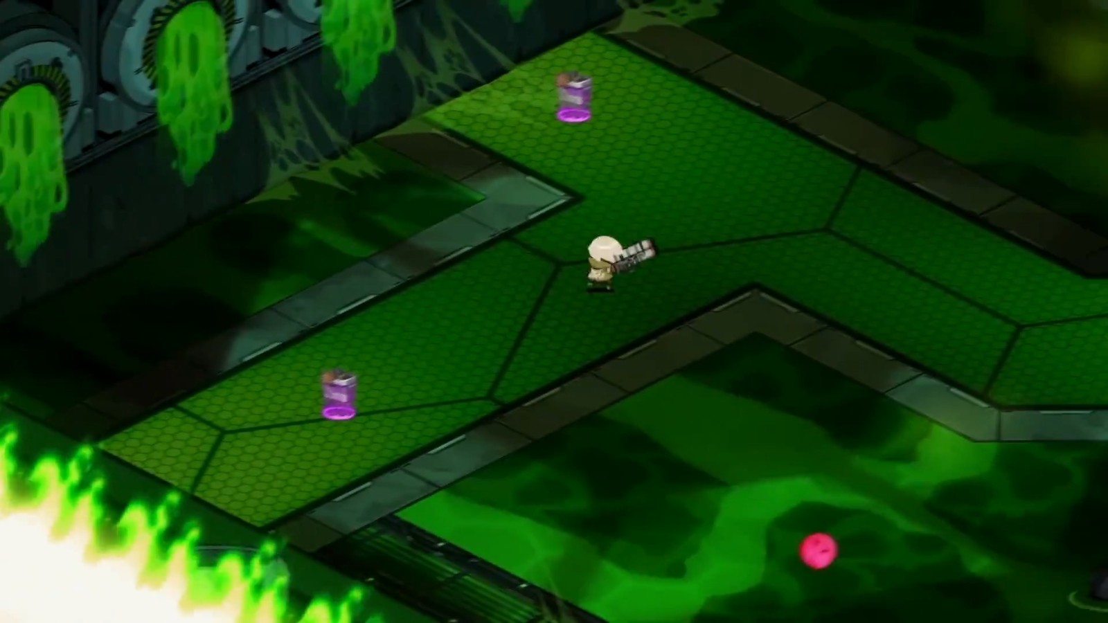 弹幕拍摄《暴走枪姬》销售预览独特的2D艺术