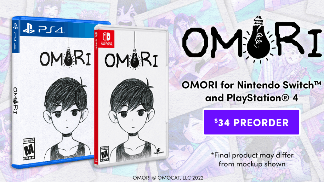 超现实心理恐怖RPG  《OMORI》主机版将于6月17日发售。
