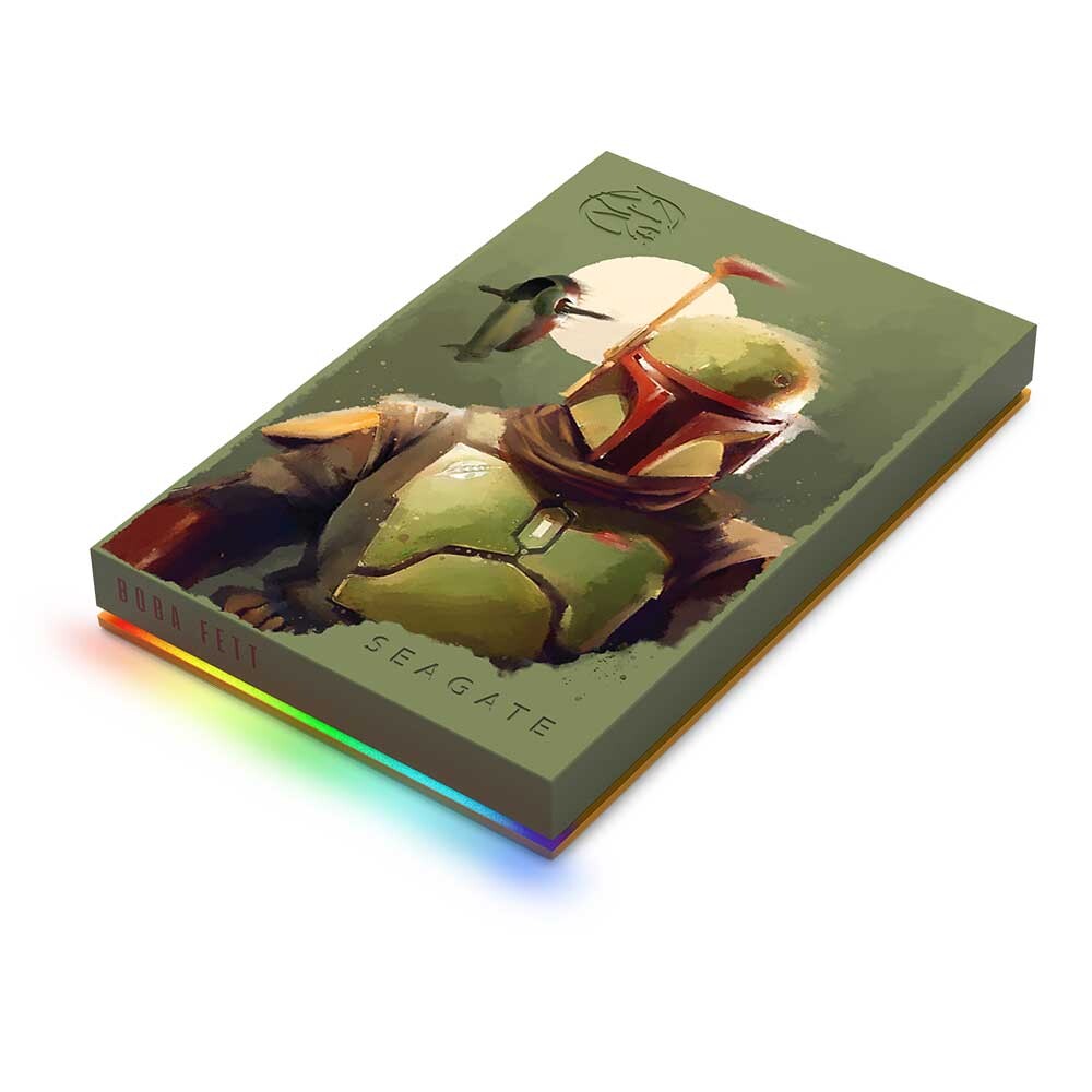 希捷发布《星战》主题移动硬盘：2TB容量RGB灯光效果